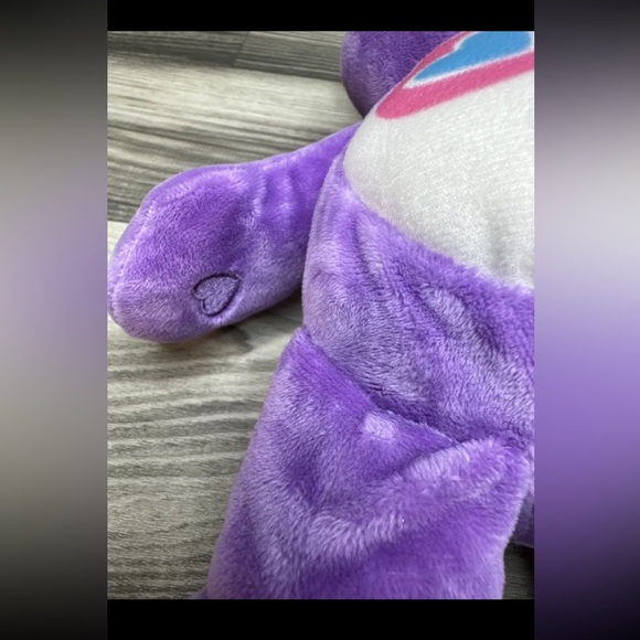 Care Bears Share Bear Plush Stuffed Animal Toy 2020 Purple Lollipops 13” - Picture 7 of 15